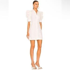 FRAME Gillian Puff Sleeve Dress